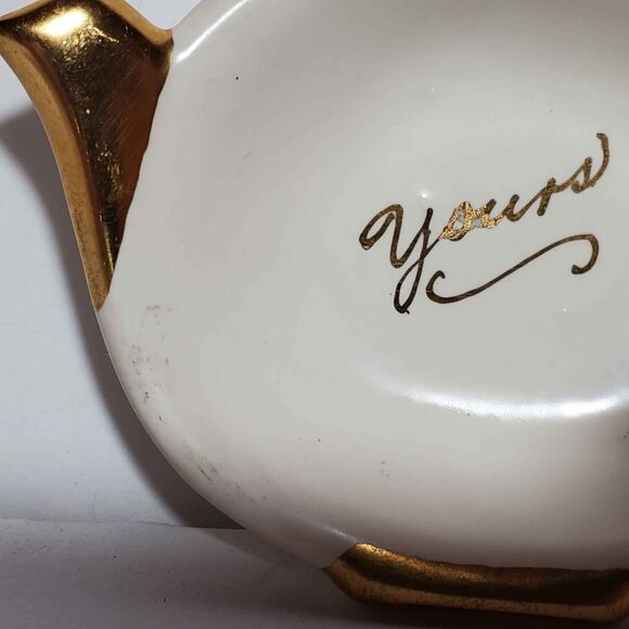 Yours and Mine Tea Bag Holders Vintage 1960 - Picture 6 of 10